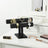 Jewellery Stand - Faux Leather - Black - Multi-functional Watch and Bracelet Holder