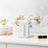 Jewellery Stand - Faux Leather - White - Multi-Functional Holder for Earrings