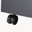 Lockable File Cabinet - Wood - White - 2 Drawers with Wheels and Adjustable Hanging Rails