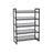 Shoe Rack - Metal Mesh - Cool Grey - 5-Tier Stackable Design for 15 to 20 Pairs