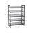 Shoe Rack - Metal Mesh - Cool Grey - 5-Tier Stackable Design for 15 to 20 Pairs