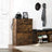 Shoe Cabinet - Engineered Wood - White - 2 Flip Doors for Boot and Heel Storage