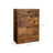 Shoe Cabinet - Engineered Wood - White - 2 Flip Doors for Boot and Heel Storage
