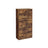 Shoe Cabinet - 3-Tier with Flip Doors - Wood - Rustic Brown