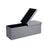 Storage Ottoman - Fabric - Light Grey - 120L Capacity