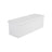 Folding Storage Ottoman Bench - Fabric - White - Foldable with High Load Capacity