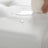 Folding Storage Ottoman Bench - Fabric - White - Foldable with High Load Capacity