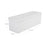 Folding Storage Ottoman Bench - Fabric - White - Foldable with High Load Capacity