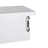 Floating Wall Shelf - MDF - White - Dual Drawer Storage