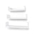 Floating Wall Shelves - MDF - Black - Modern High Gloss Finish with Invisible Mounting