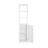 Multifunctional Tall Cabinet - Wood - White - 3-Tier Storage for Bathroom