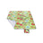 Flower Pattern Picnic Blanket - flannel + foam + aluminized film - White