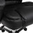 Executive Office Chair - PU Leather - Black - Foldable Headrest with Ergonomic Design