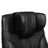 Executive Office Chair - PU Leather - Black - Foldable Headrest with Ergonomic Design