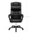 Executive Office Chair - PU Leather - Black - Foldable Headrest with Ergonomic Design