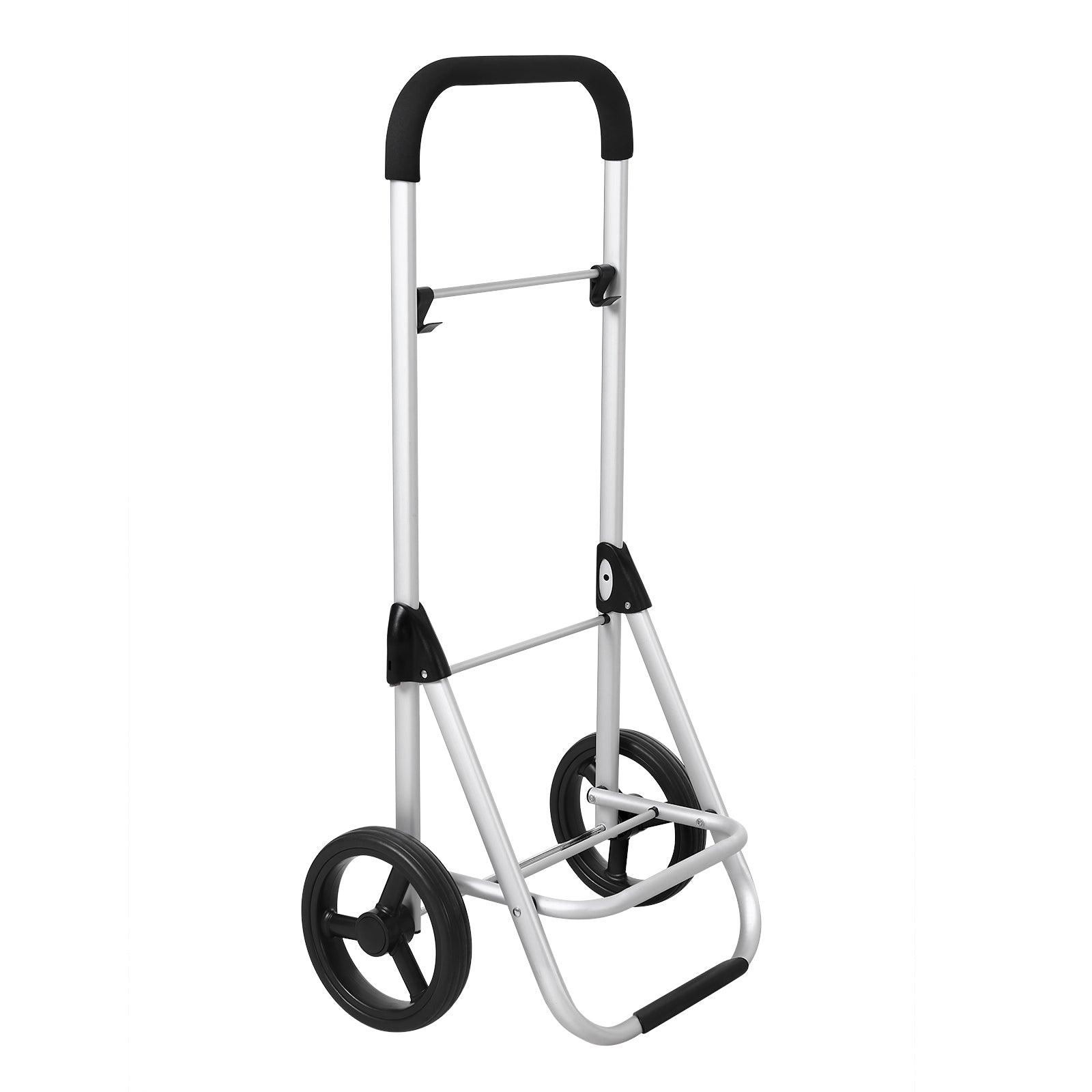 Foldable Shopping Cart - Grey - Solid Material