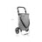Foldable Shopping Cart - Grey - Solid Material