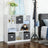 Foldable Storage Boxes Set - Fabric - Grey - Includes Clear Front Window and Lid