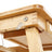 Folding Laptop Desk - Bamboo - Natural - Adjustable Height with Tilting Top and Drawer