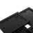 Collage Picture Frames - Wood Grain - Black - Wall Mounted Gallery Display for Four 4x6 Photos