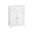 Free Standing Bathroom Cabinet - White - Wooden
