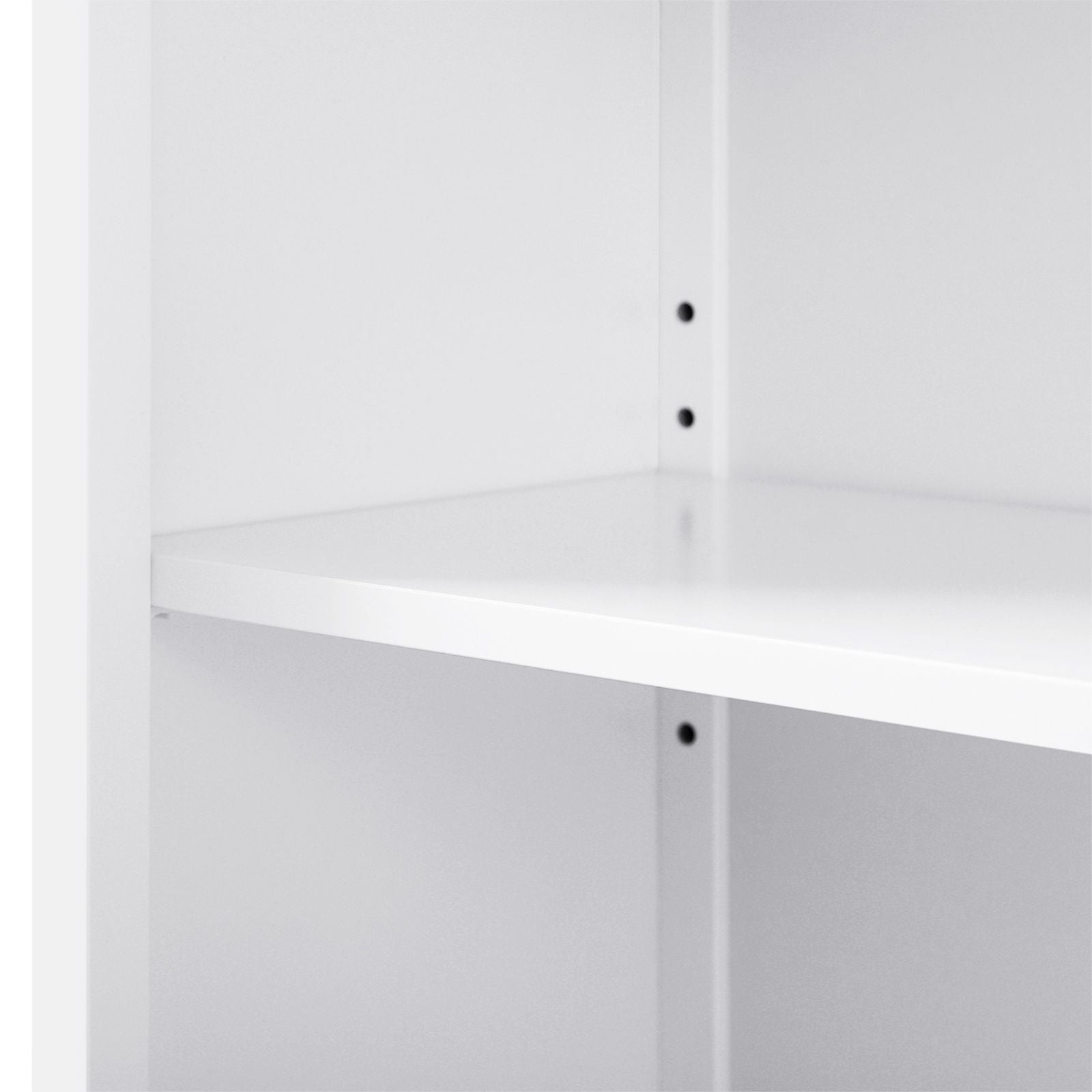 Free Standing Bathroom Cabinet - White - Wooden