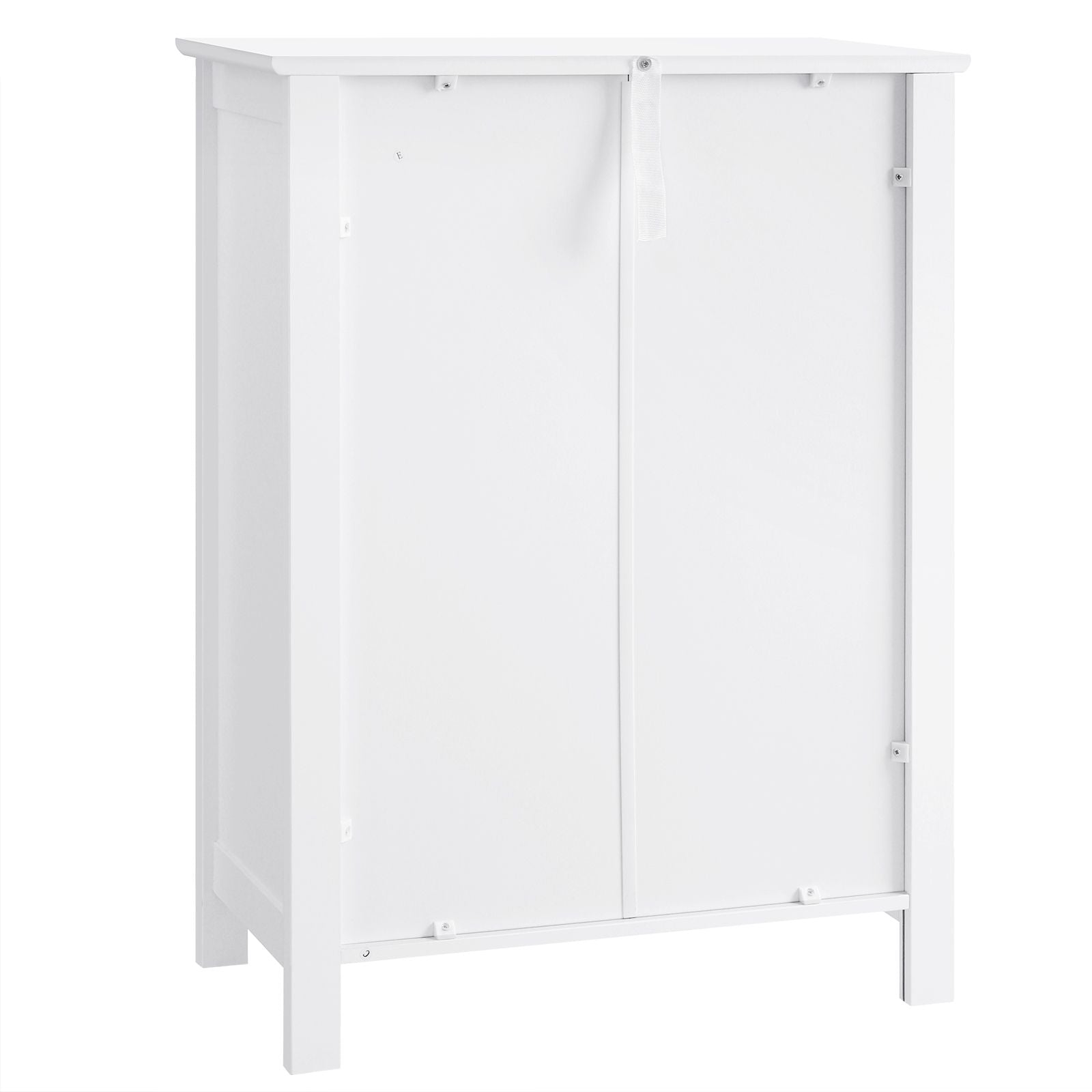 Free Standing Bathroom Cabinet - White - Wooden