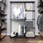 Freestanding Closet Organiser - Metal - Black - Foldable with Clothes Rails