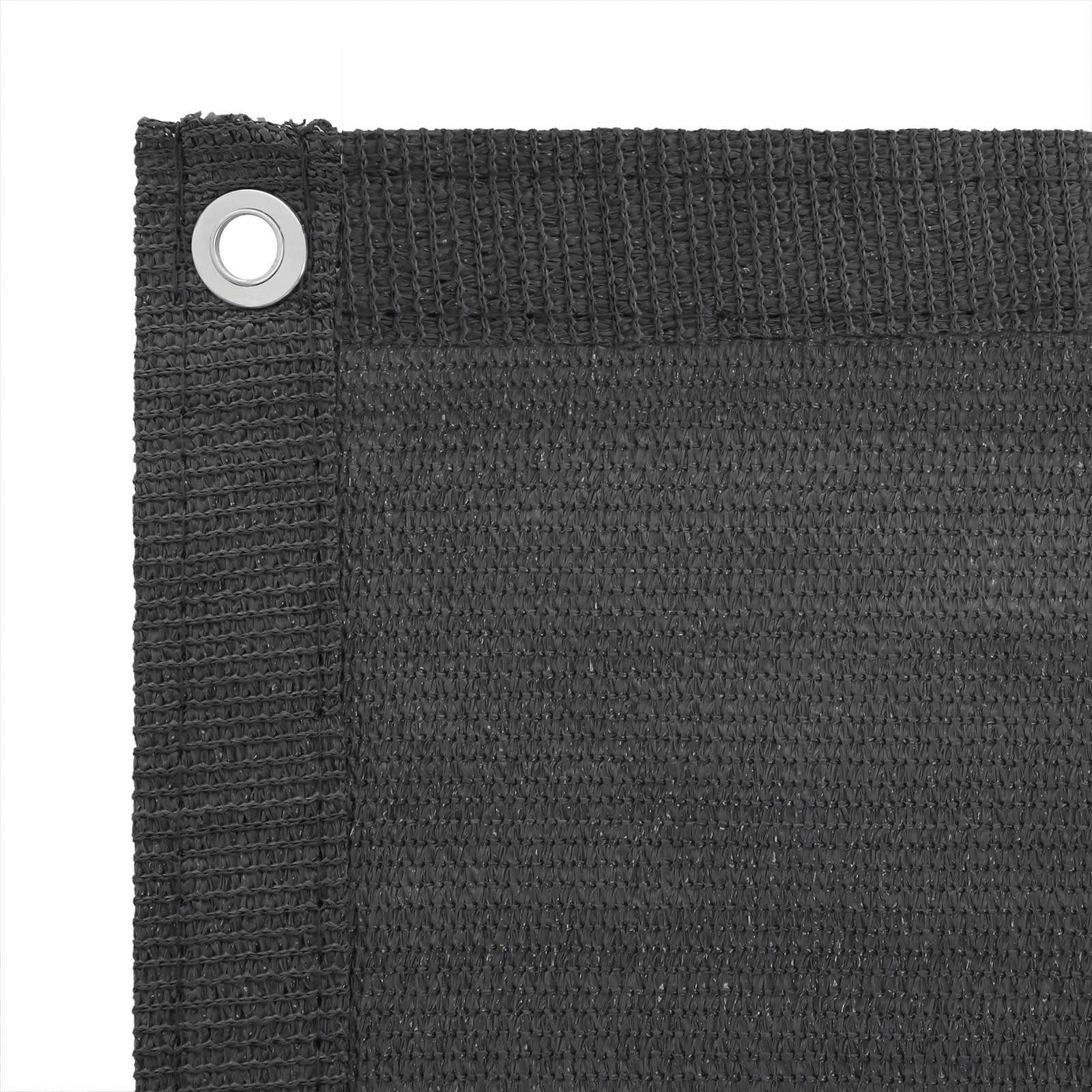 Balcony Privacy Screen - Smoky Gray - HDPE