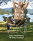 Folding Outdoor Chair - 24L - Steel - Wide Seat