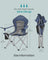 Folding Outdoor Chair - Steel - Portable