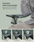 Folding Camping Chair - Fabric - Black and Green - Max Load Capacity 250 kg with Cup Holder