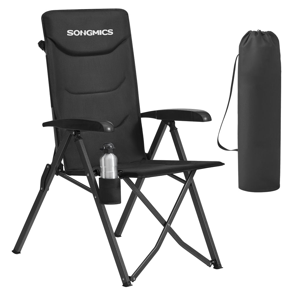 Reclining Camping Chair - 30L - Foam - Padded Seat