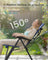 Reclining Camping Chair - 70L - Foam - Padded Seat