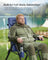 Reclining Camping Chair - 70L - Foam - Padded Seat