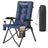 Reclining Camping Chair - 27.6D x 23.4W x 43.3H - Foam - Padded Seat