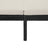 Sunbed - Rattan-Like Surface - Smoky Grey and Black - Reclining Backrest with 5 cm Thick Mattress