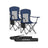 Camping Chairs Set of 2 - Fabric - Harbor Blue - High Backrest