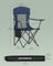 Camping Chairs Set of 2 - Fabric - Harbor Blue - High Backrest