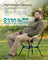 High Back Camping Chair Adjustable Height 2 Pockets - Plastic and Steel - Brown
