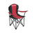 Folding Camping Chair - Fabric - Black - 250 kg Load Capacity with Cup Holder