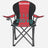 Folding Camping Chair - Fabric - Black - 250 kg Load Capacity with Cup Holder
