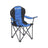 Folding Camping Chair - Fabric - Black - 250 kg Load Capacity with Cup Holder