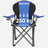 Foldable Camping Chair - Fabric - Black - 250 kg Load Capacity with Cup Holder