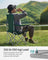 Set of 2 Foldable Camping Chairs - Sturdy Metal Frame - Black - Comfortable with Bottle Holder