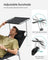 Folding Sun Lounger - Fabric - Taupe
