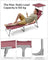 Sun Lounger - Metal - Taupe