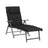 Sun Lounger - Aluminium - Black - Removable Headrest