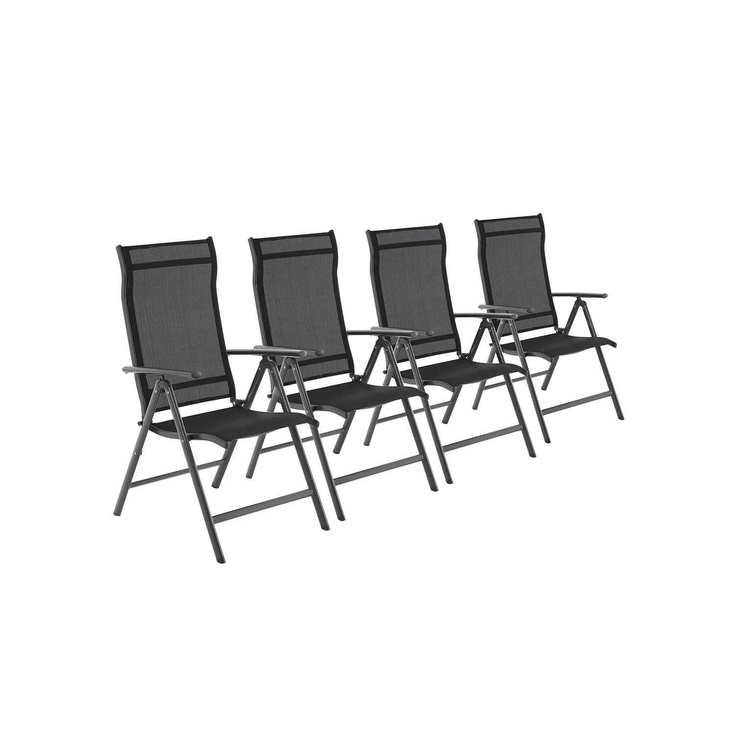 Folding Garden Chairs - Aluminium - Multi-Color