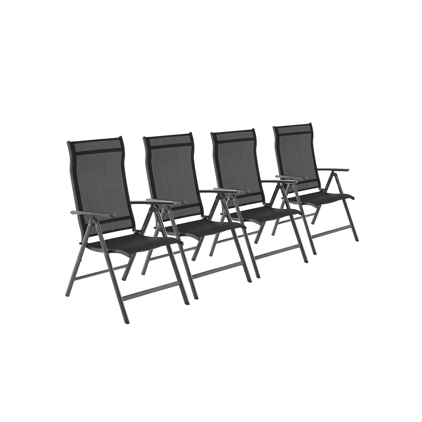 Folding Garden Chairs - Aluminium - Multi-Color